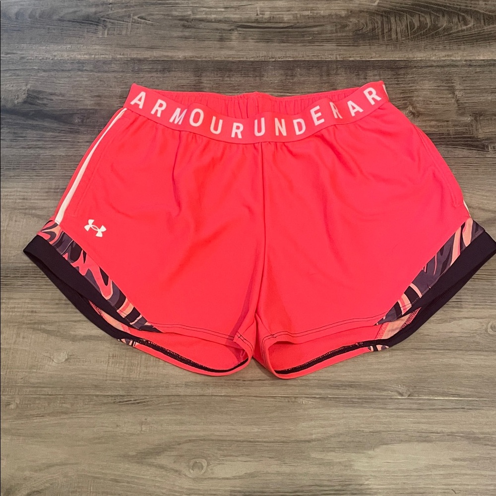 Under Armour Bright Red Sports Shorts